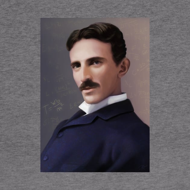 Nikola Tesla by Marija154